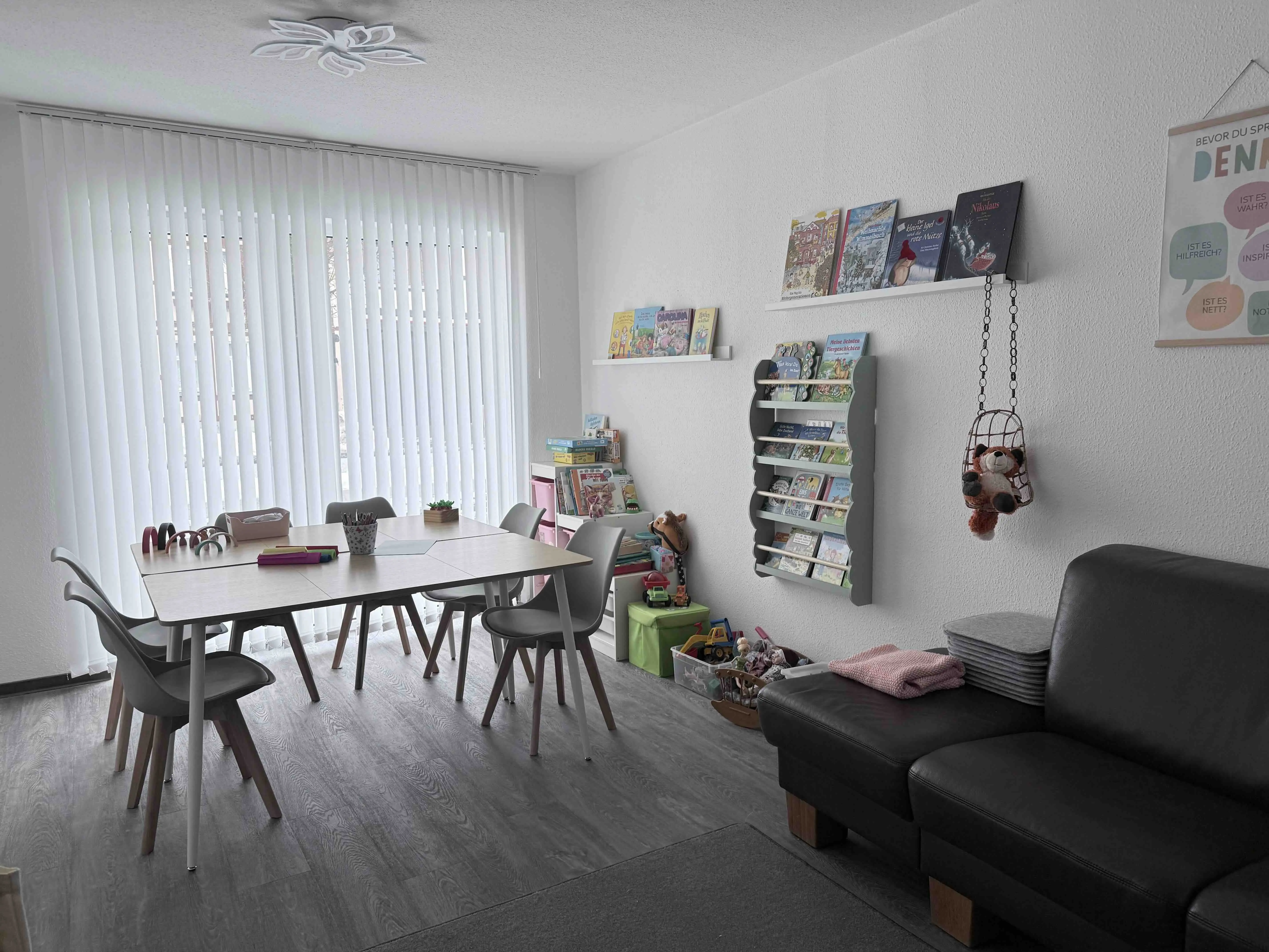 BördeTeam Beratungsraum für Gespräche und Antragsbearbeitung